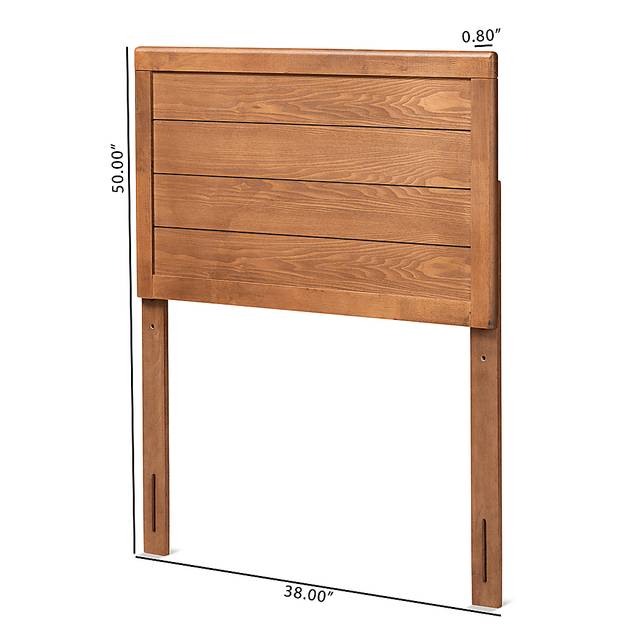 Bartholo Brown Twin Headboard - Thumbnail - Image 5