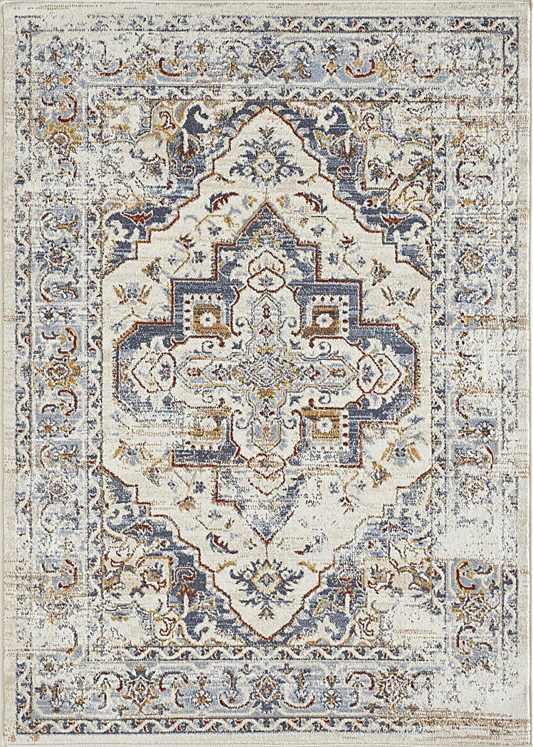 Bartleigh Cream 5'3 x 7'3 Area Rug