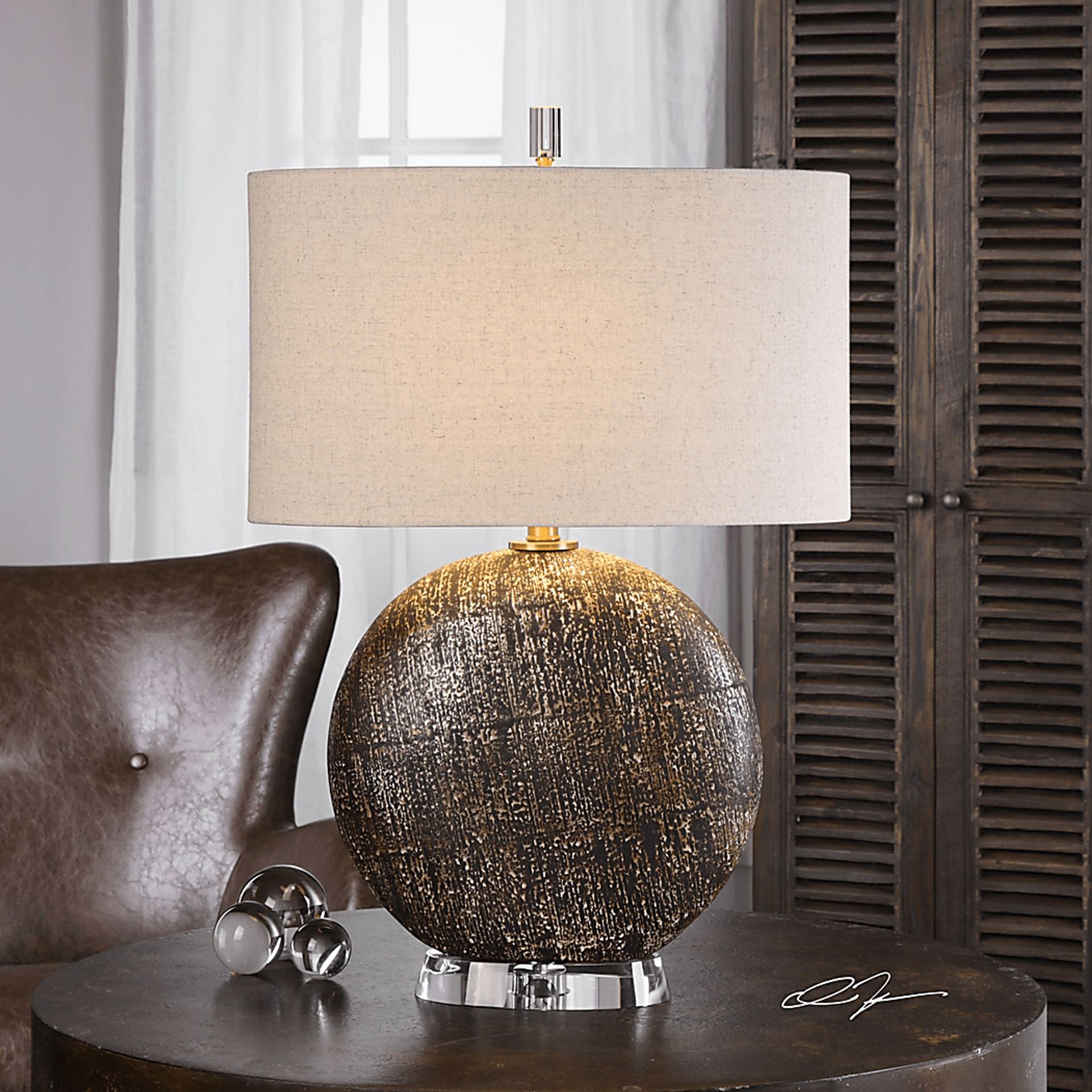 Bartlett Bay Bronze Lamp - Image 2
