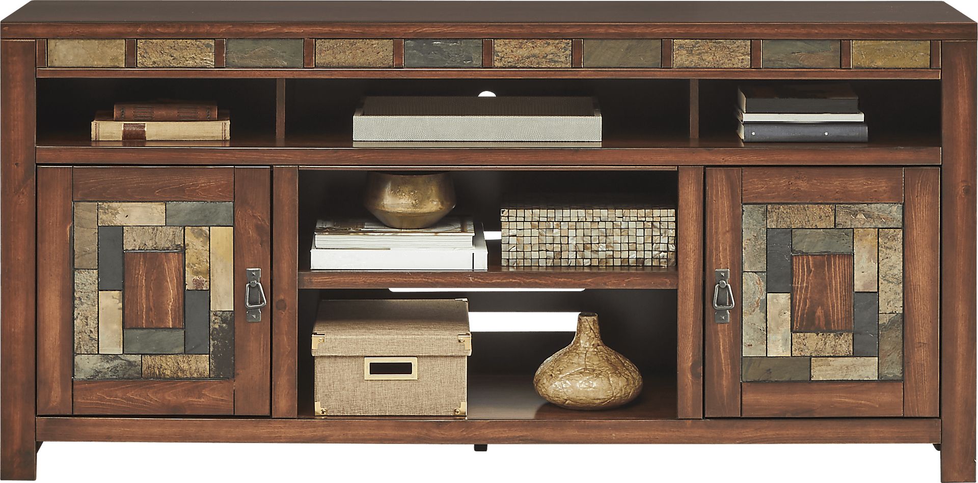 Bartlett II Cherry 67 in. Console - Image 2