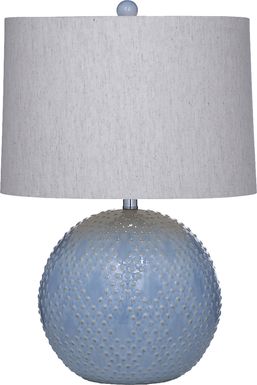 Bartlett Post Blue Lamp