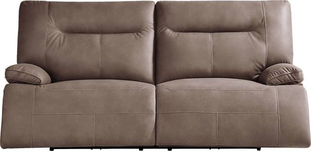 Barton Brown Dual Power Reclining Sofa - Thumbnail - Image 2