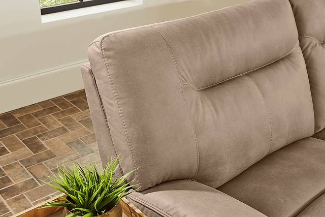 Barton Taupe 5 Pc Dual Power Reclining Living Room - Thumbnail - Image 13