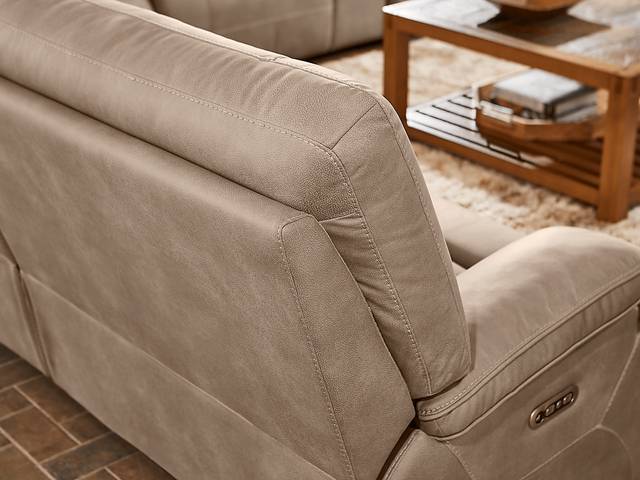 Barton Taupe 5 Pc Dual Power Reclining Living Room - Thumbnail - Image 14