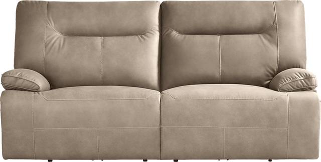 Barton Taupe 5 Pc Dual Power Reclining Living Room - Thumbnail - Image 2