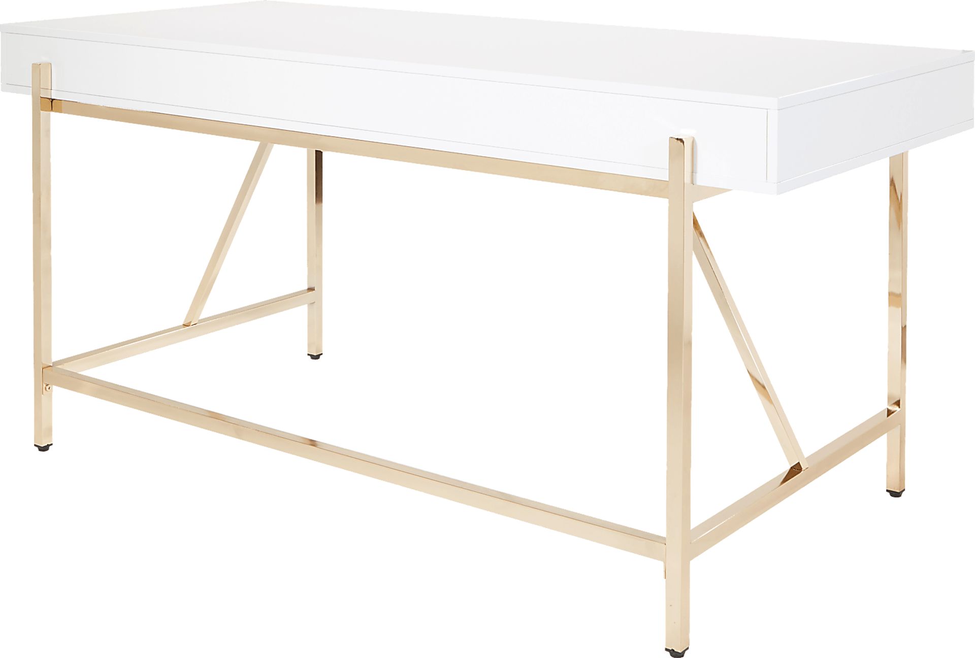 Bartonne White Desk - Image 2