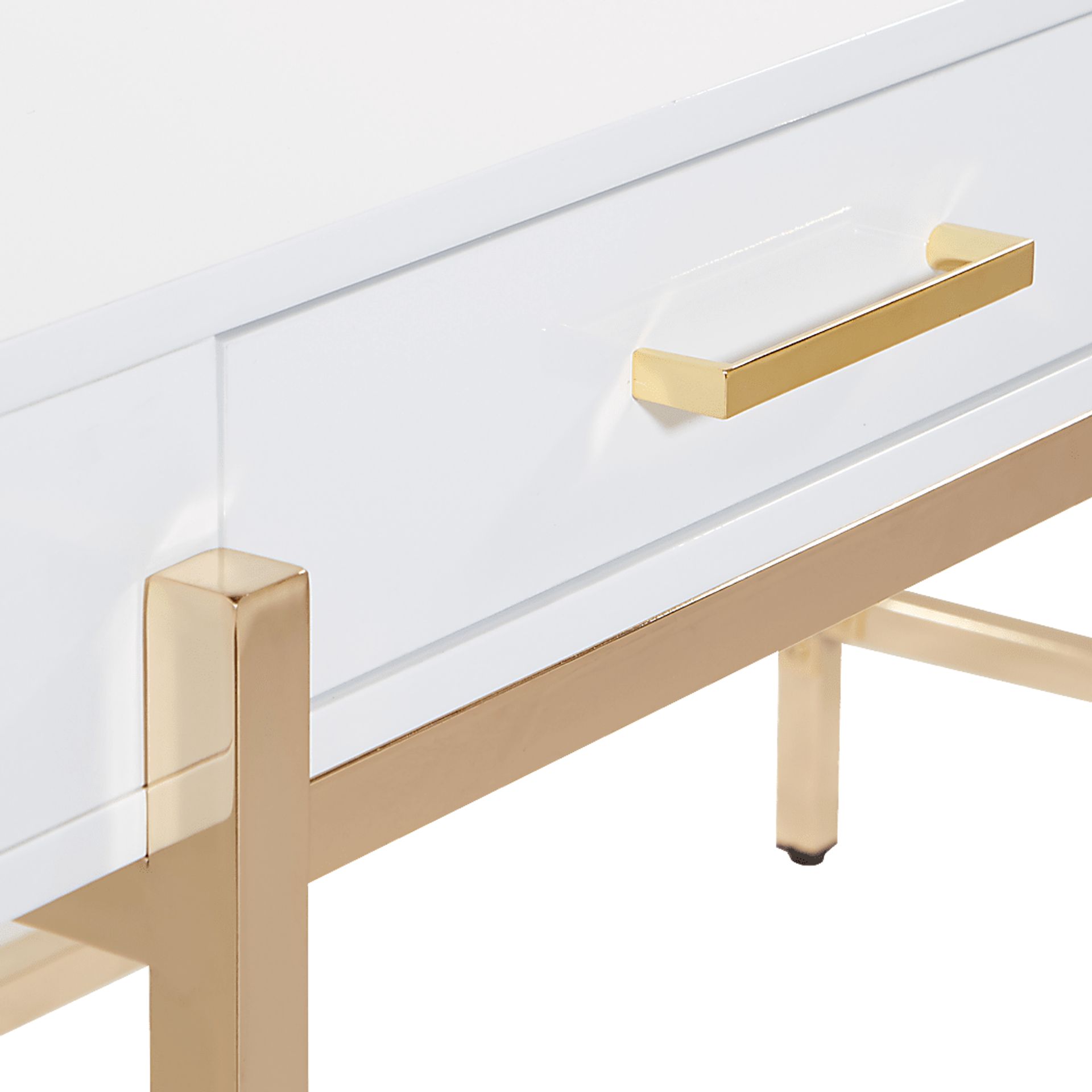 Bartonne White Desk - Image 3