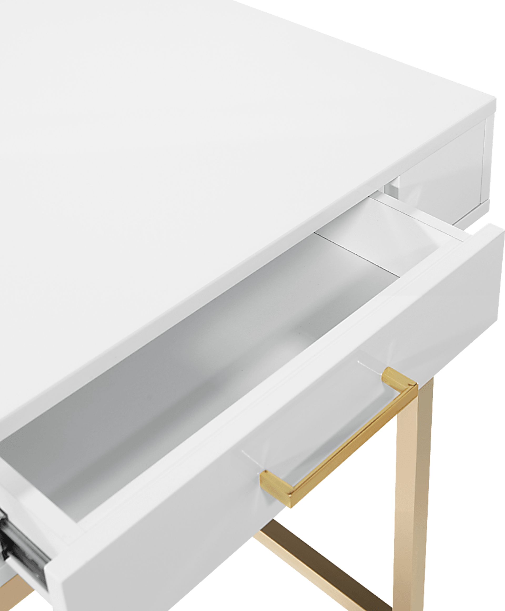 Bartonne White Desk - Image 6