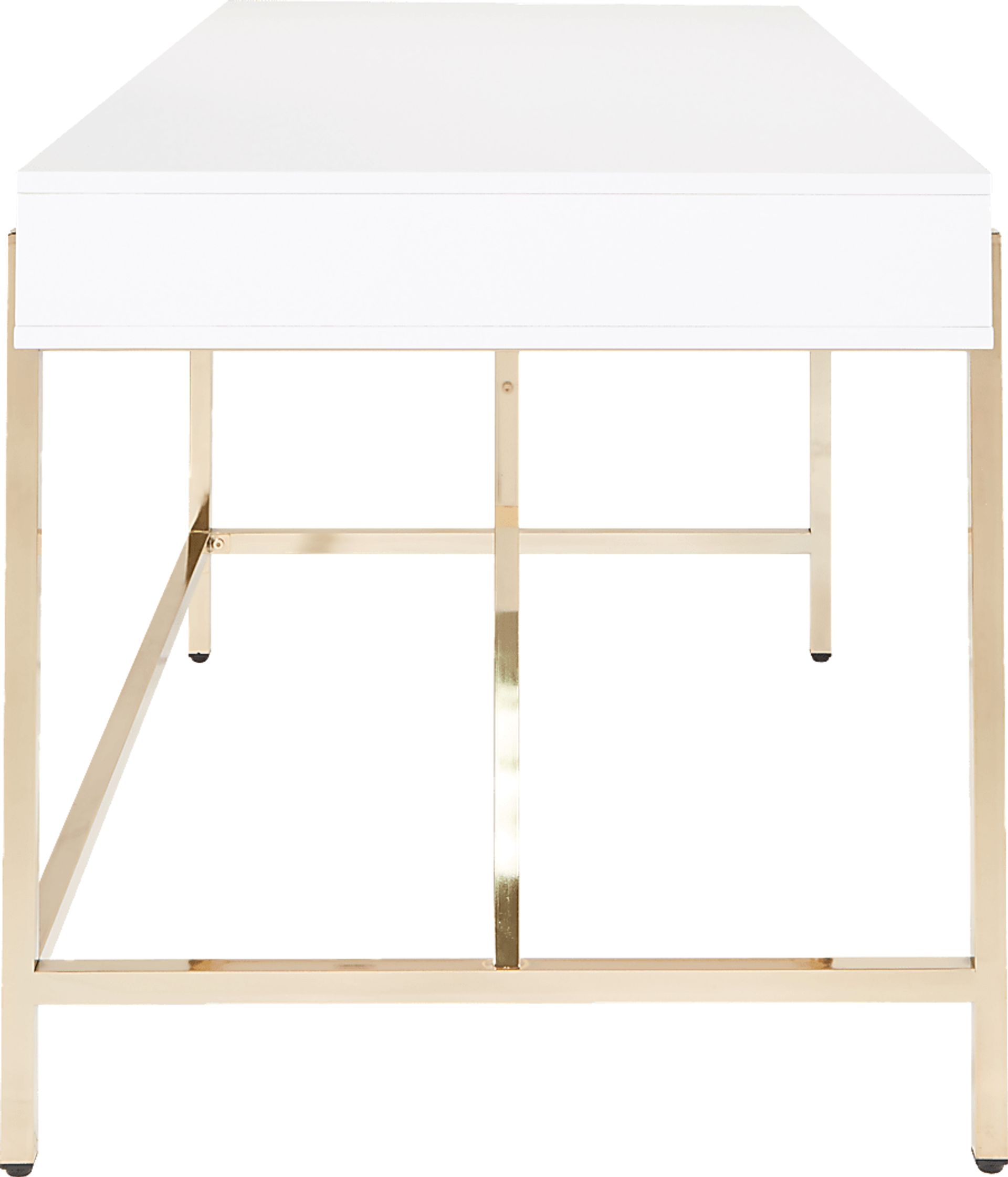 Bartonne White Desk - Image 9