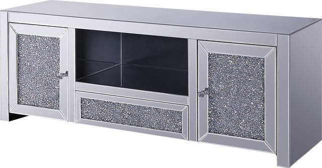 Bartview Silver 59 in. Console - Thumbnail - Image 1