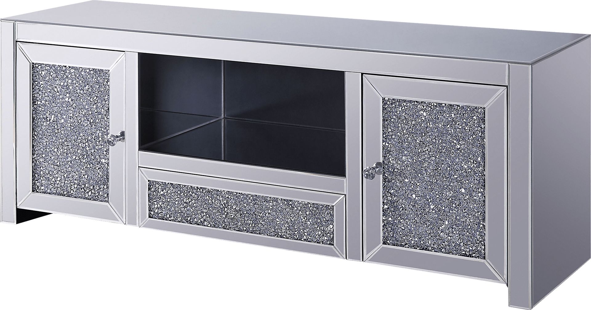 Bartview Silver 59 in. Console - Image 1