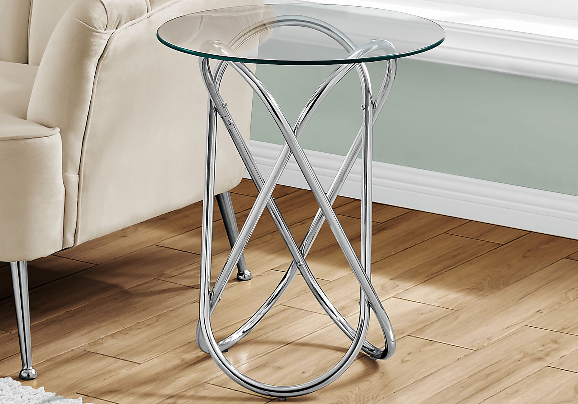 Baruch Chrome Accent Table - Image 3
