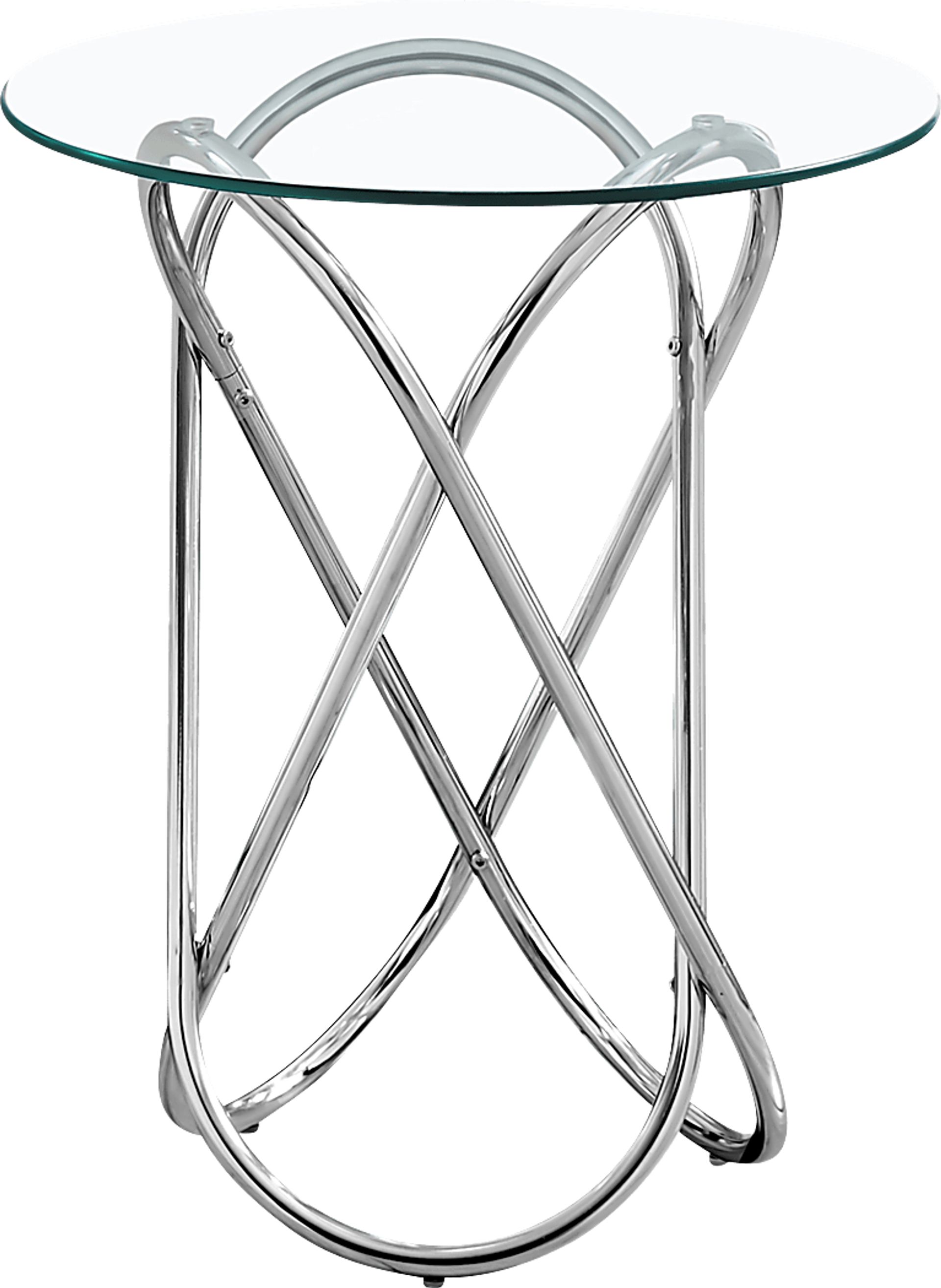 Baruch Chrome Accent Table - Image 1