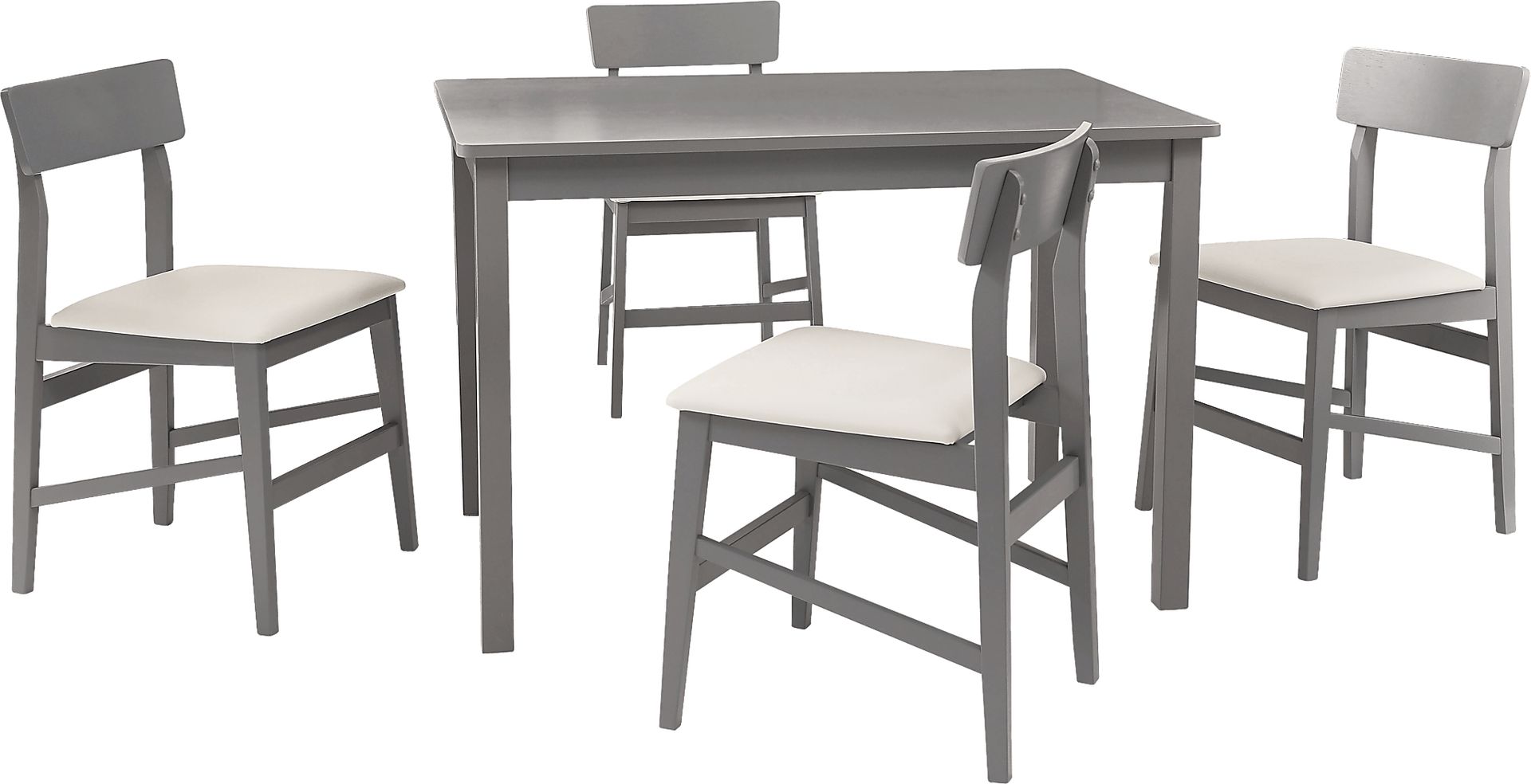 Barunda Gray 5 Pc Dining Set - Image 1