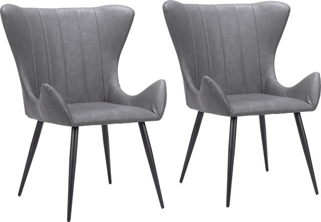 Barwinds Black Dining Chair, Set of 2 - Thumbnail - Image 1