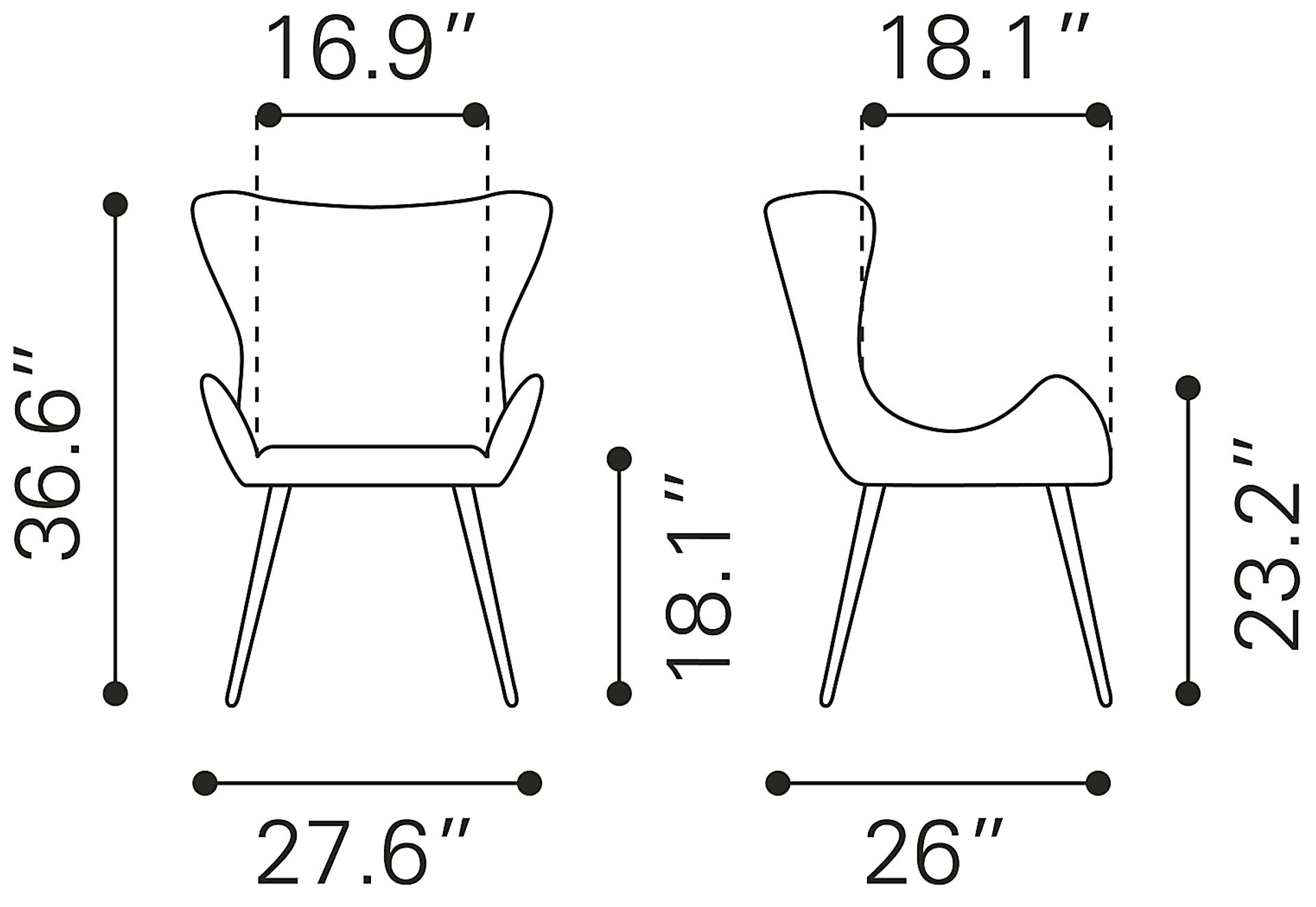 Barwinds Brown Dining Chair, Set of 2 - Image 11