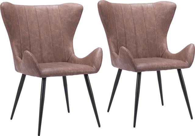 Barwinds Brown Dining Chair, Set of 2 - Thumbnail - Image 1