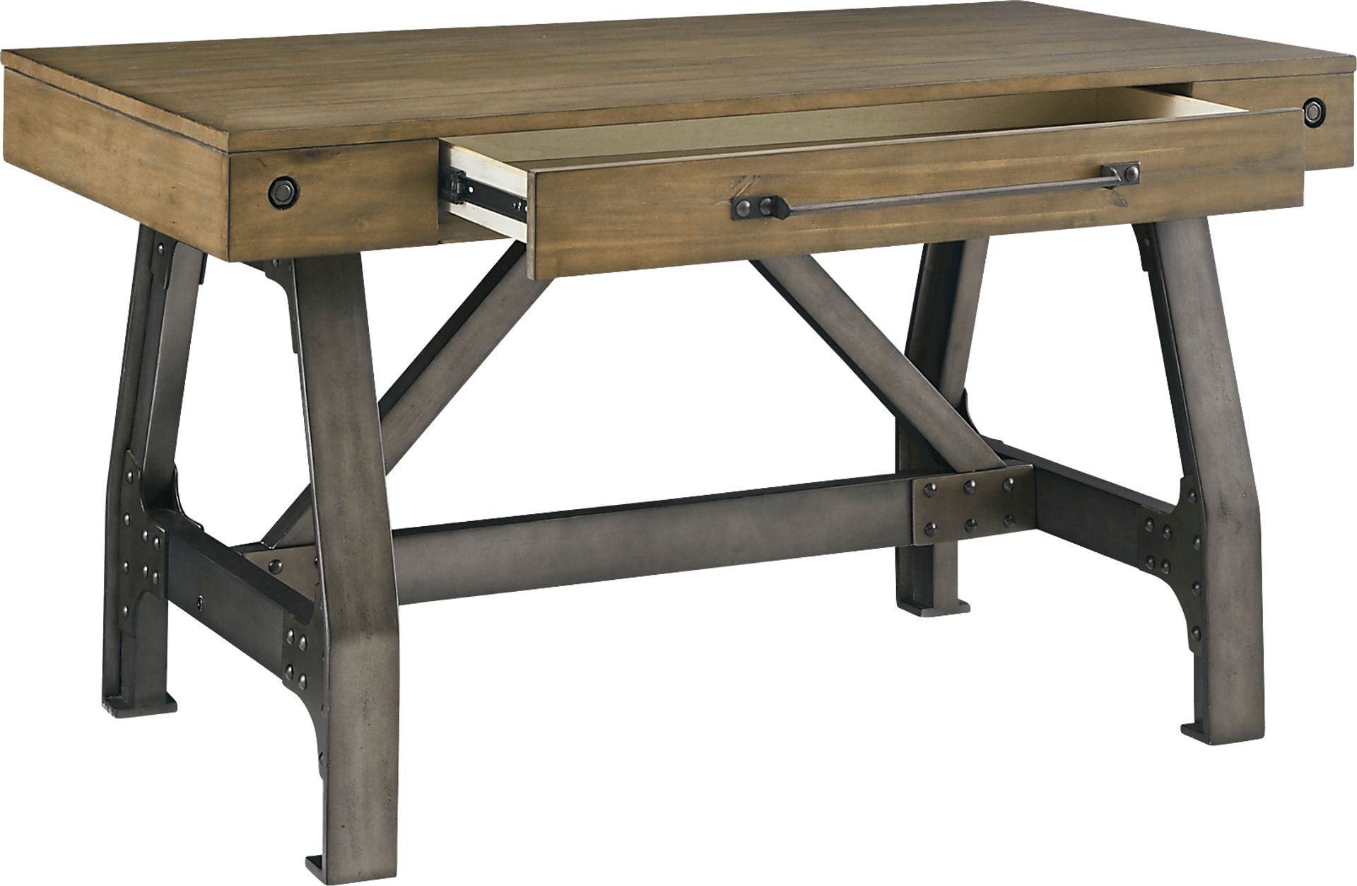 Barwood Oak Desk - Image 2