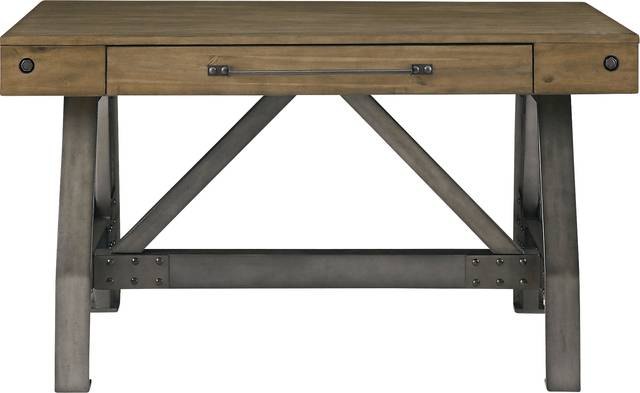 Barwood Oak Desk - Thumbnail - Image 1