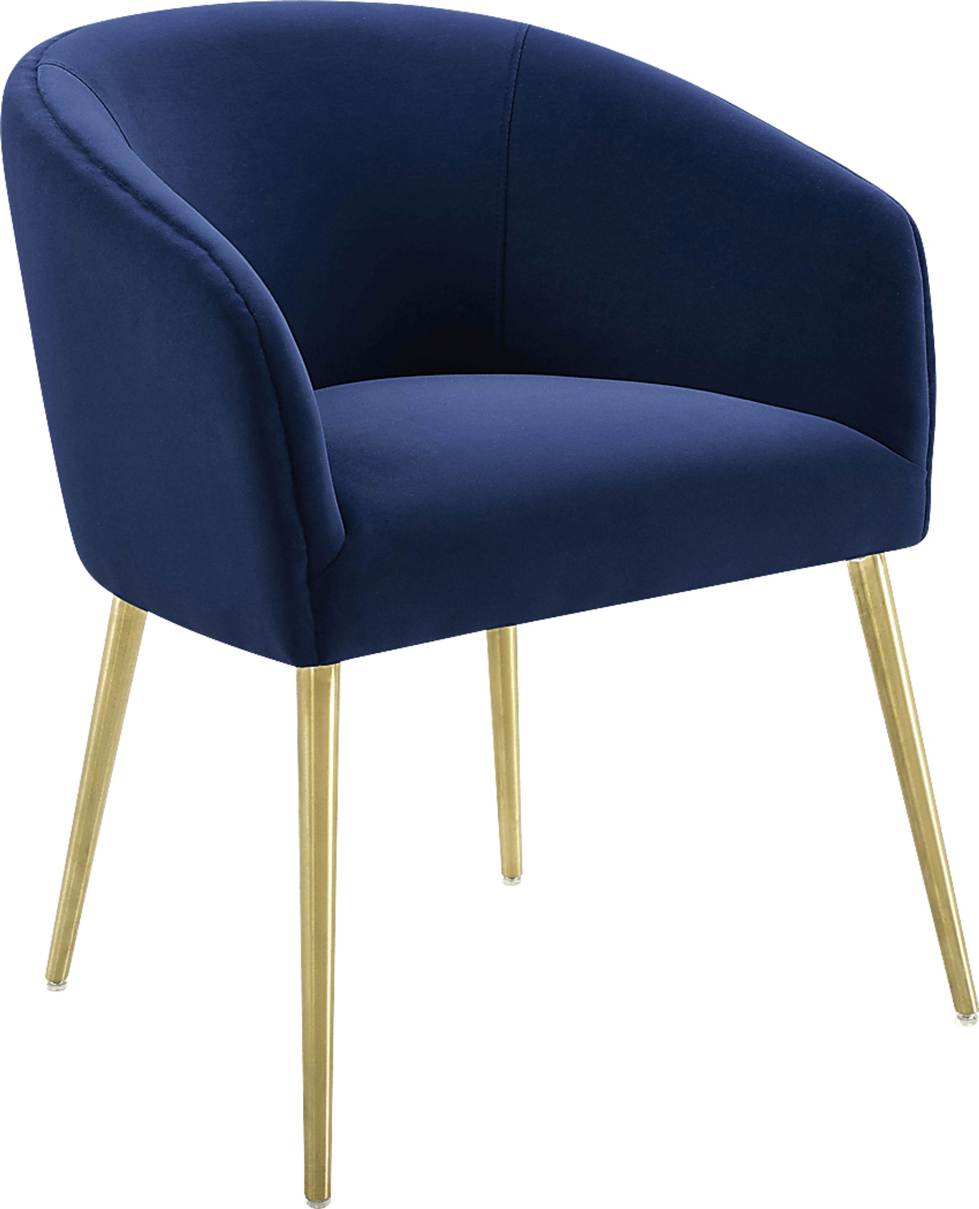 Baryan Navy Arm Chair - Image 1