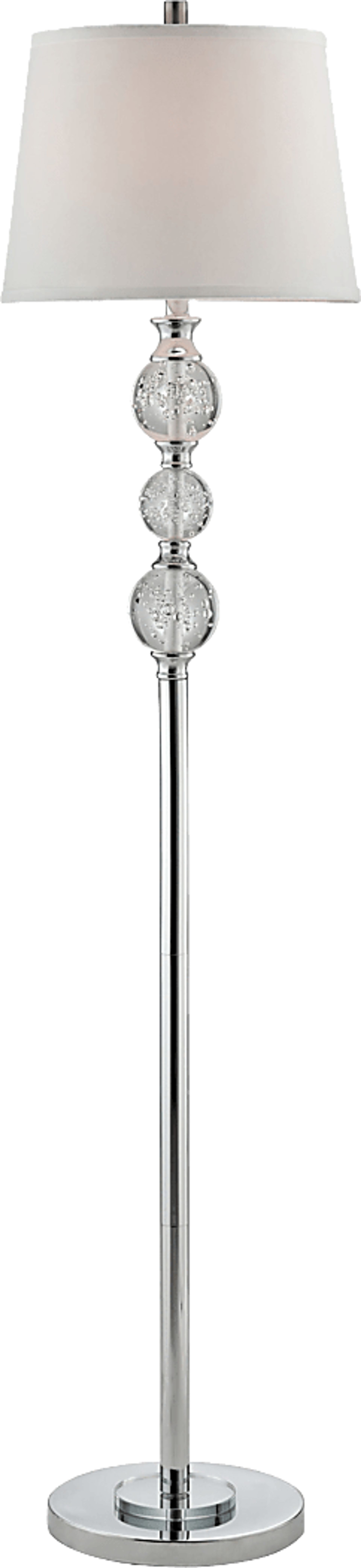 Bascom Bay Chrome Floor Lamp - Image 1