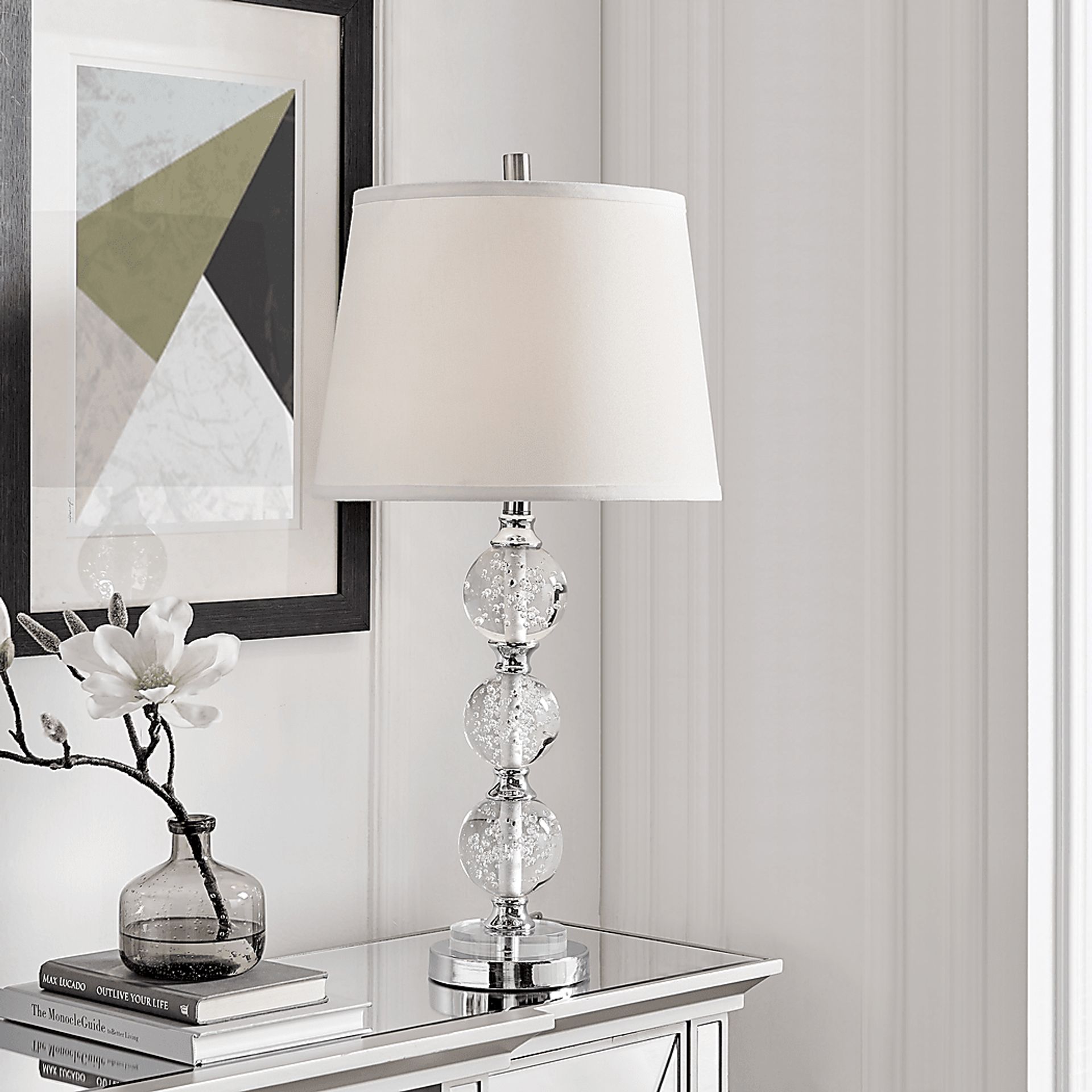 Bascom Bay Chrome Table Lamp - Image 3