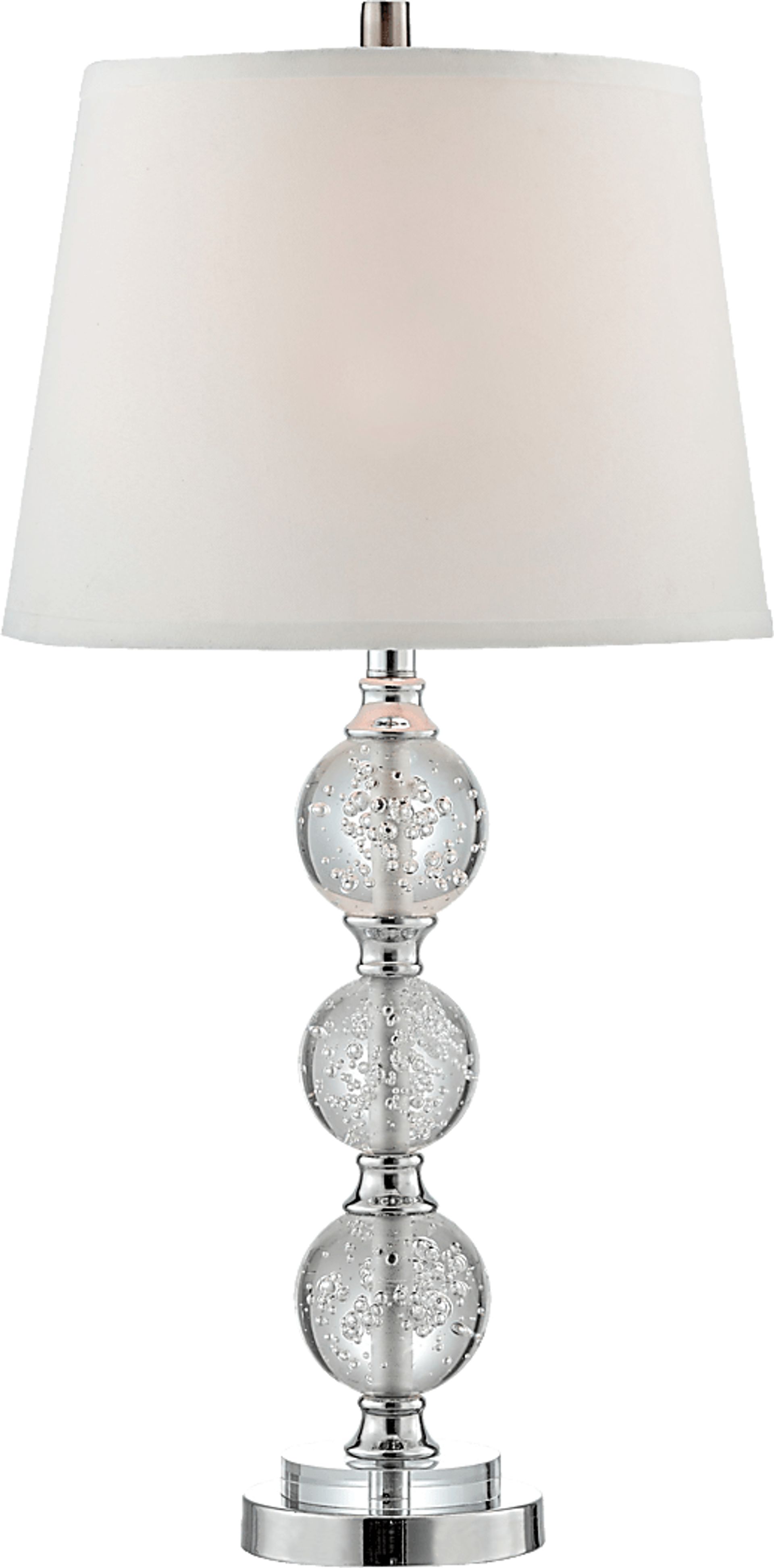 Bascom Bay Chrome Table Lamp - Image 1