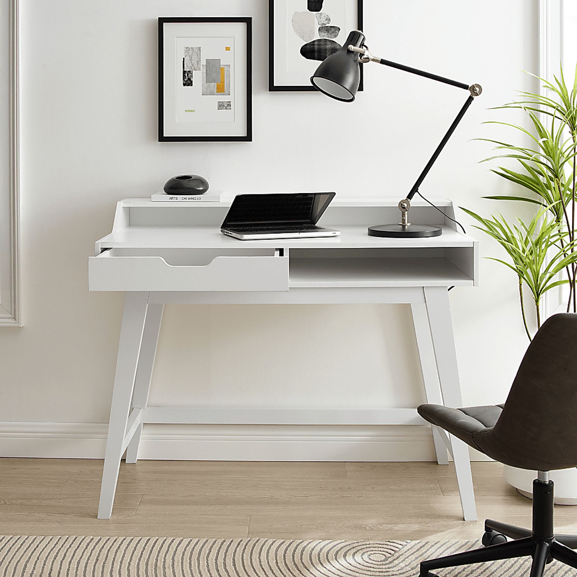 Basford White Desk - Image 7