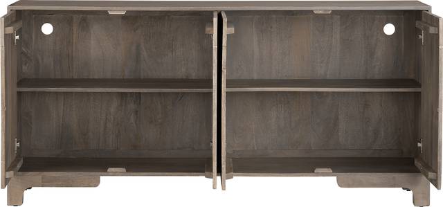 Basie Gray Sideboard - Thumbnail - Image 3