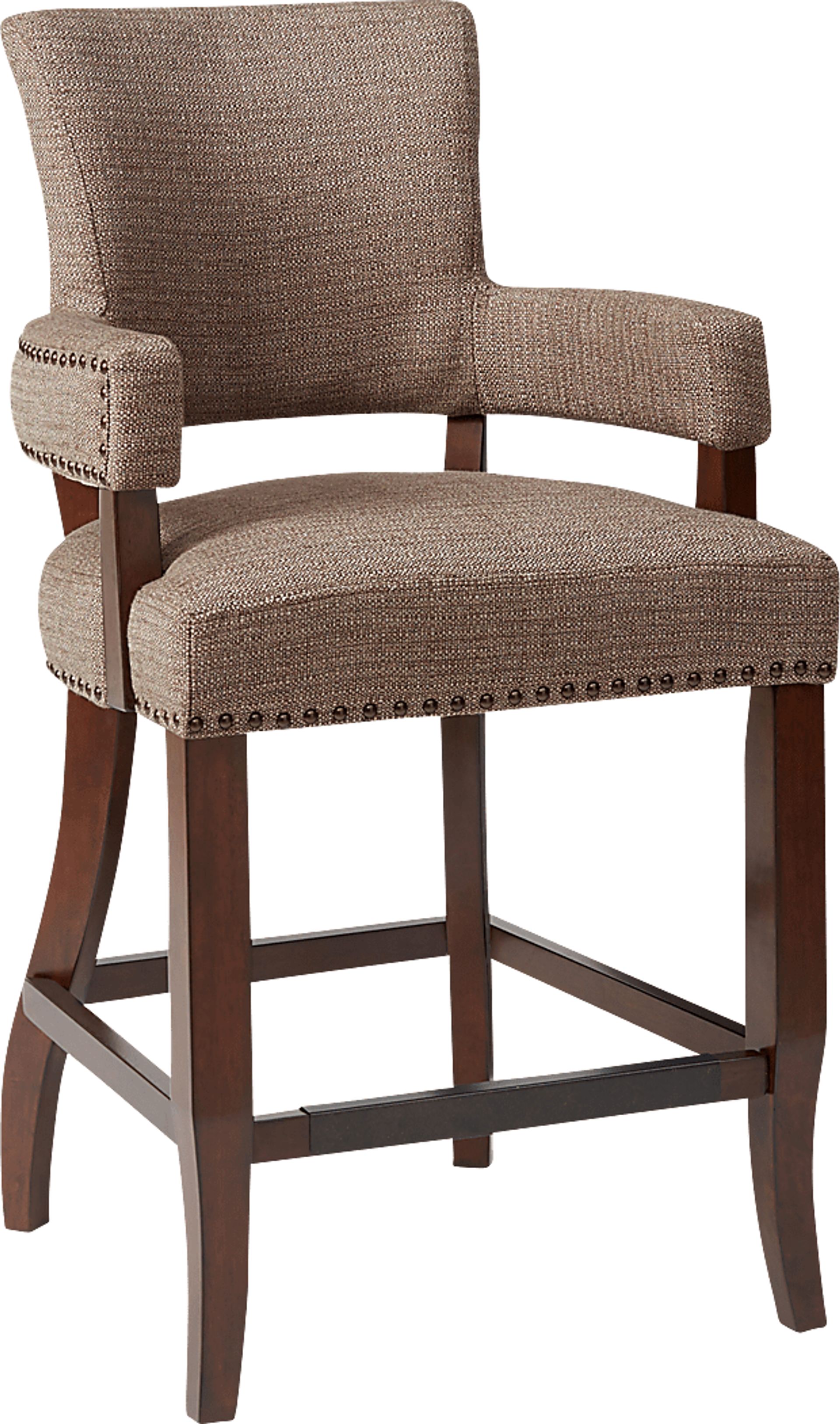 Basildon Brown Counter Height Stool - Image 1