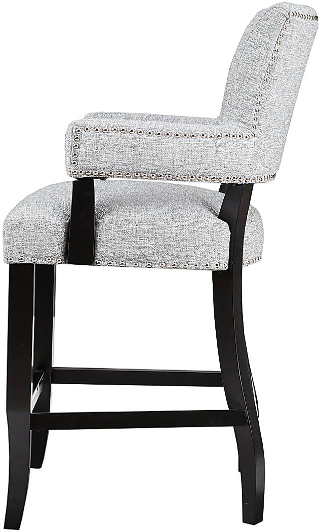 Basildon Gray Counter Height Stool - Thumbnail - Image 4