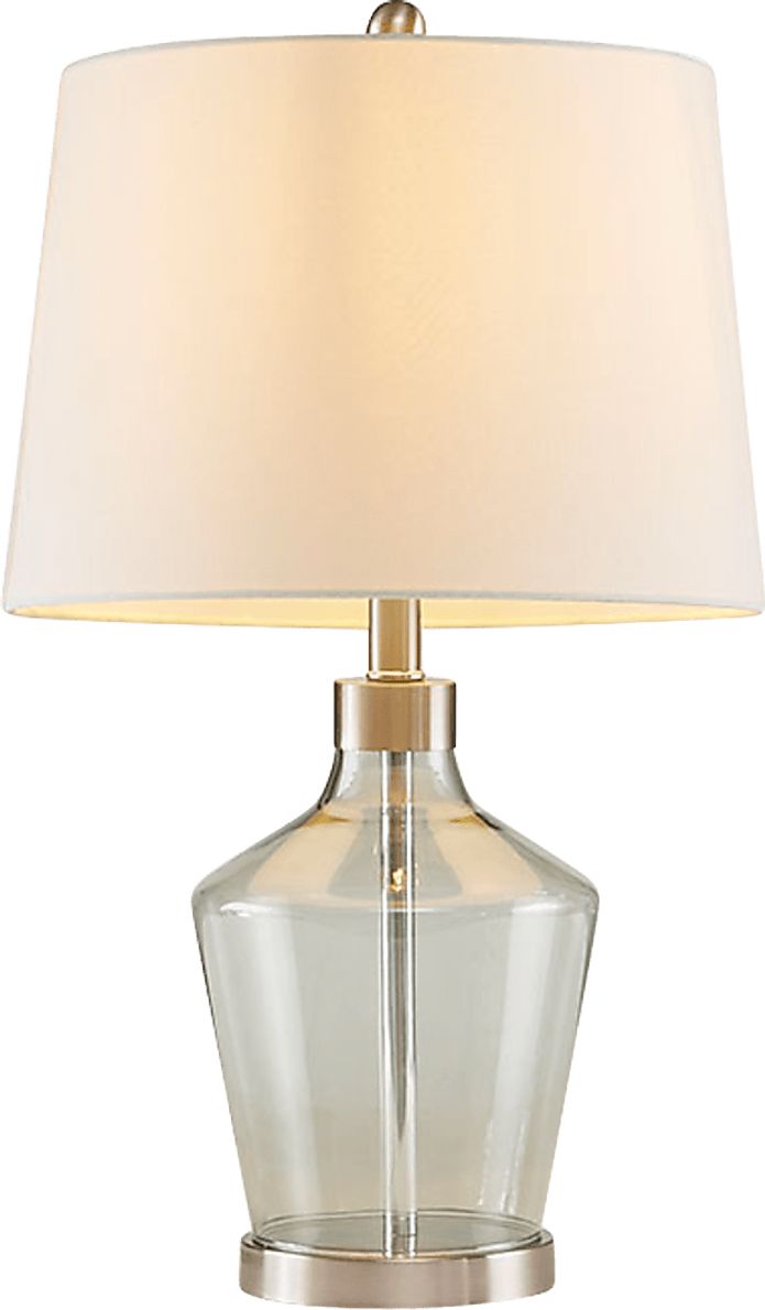 Basile Bend Gray Lamp, Set of 2