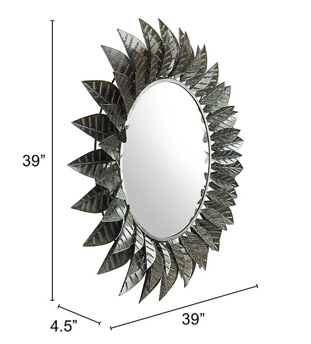 Basile Silver Mirror - Thumbnail - Image 3