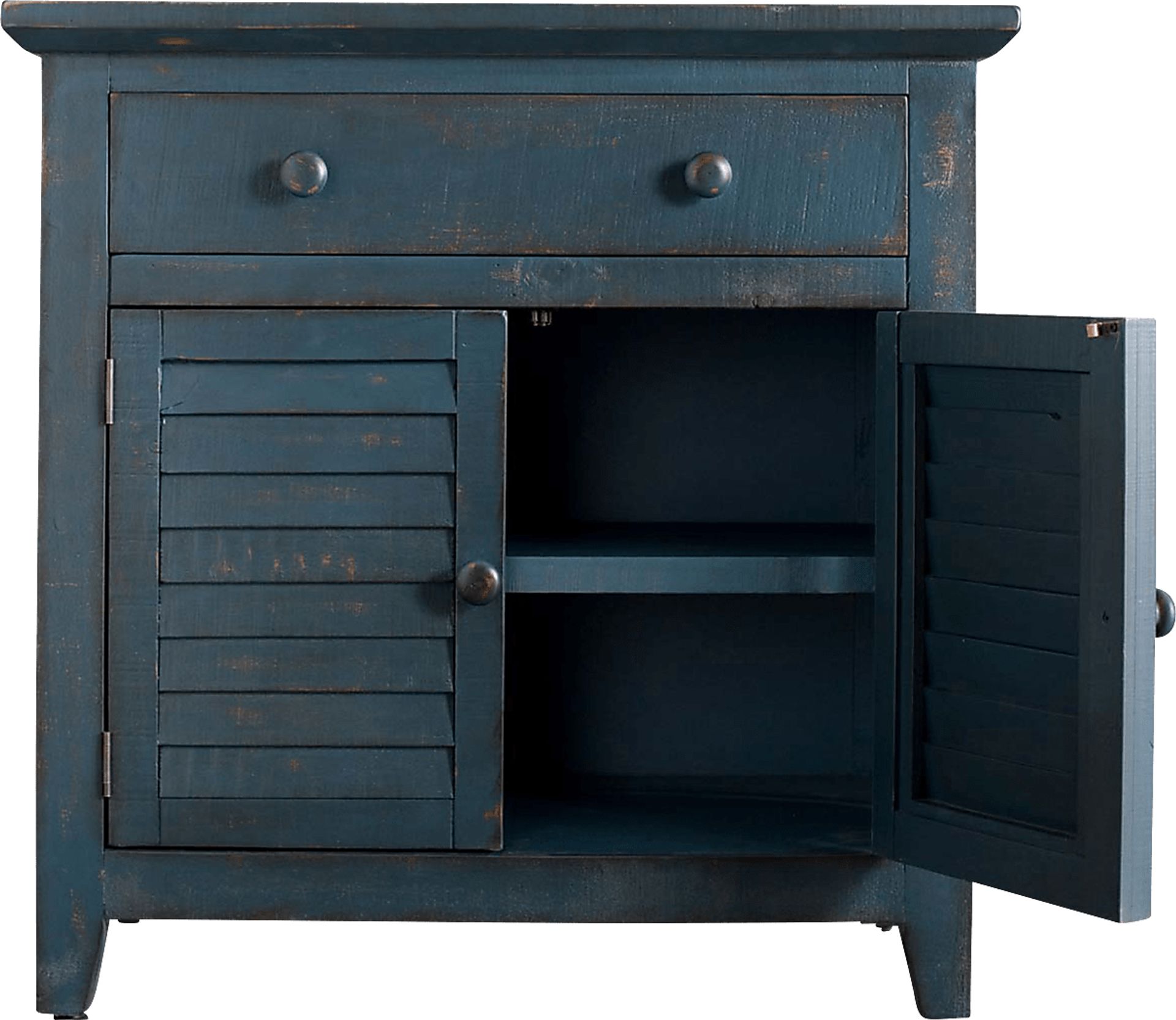 Basilwood Blue Accent Cabinet - Image 2