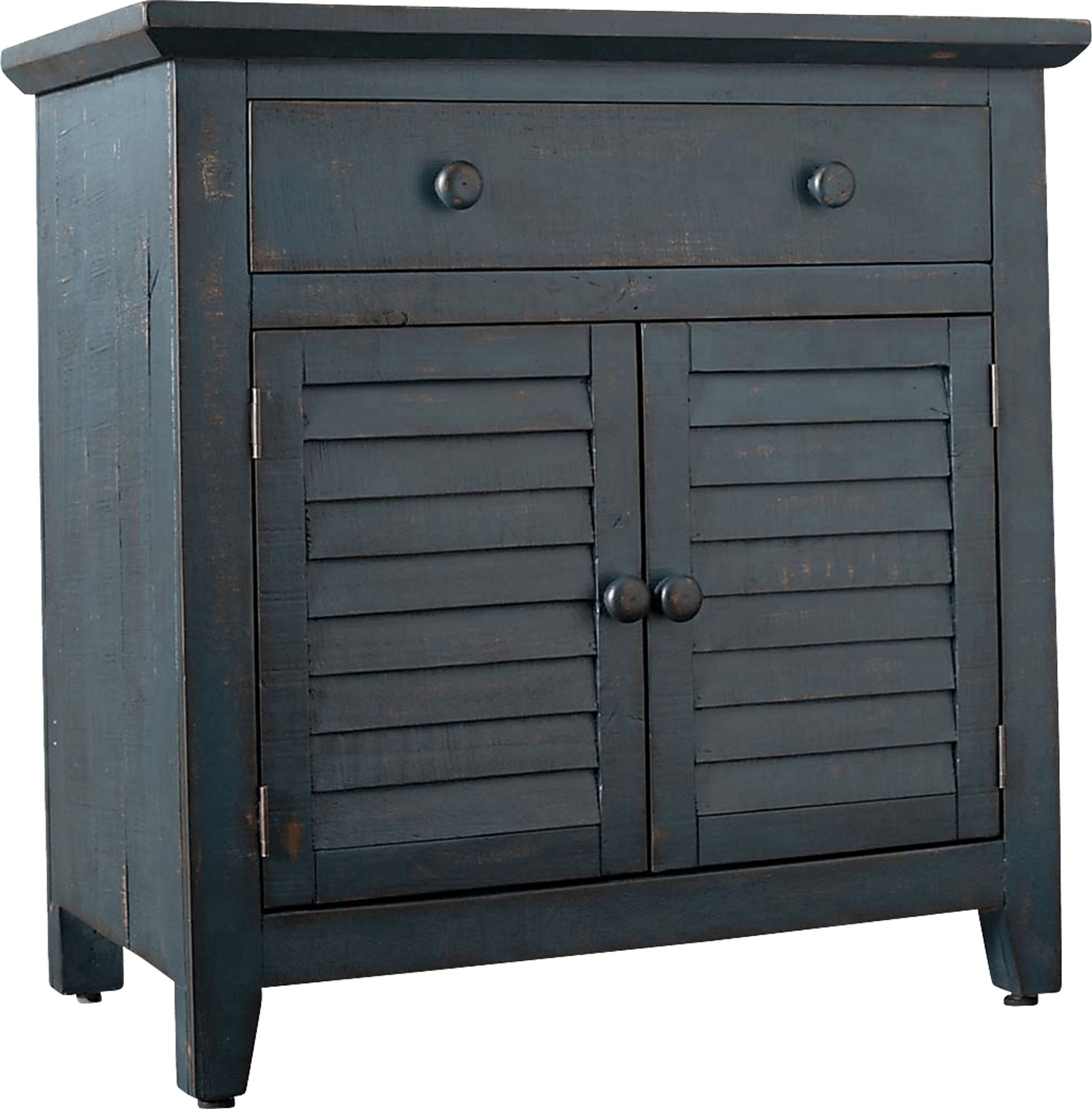 Basilwood Blue Accent Cabinet - Image 1