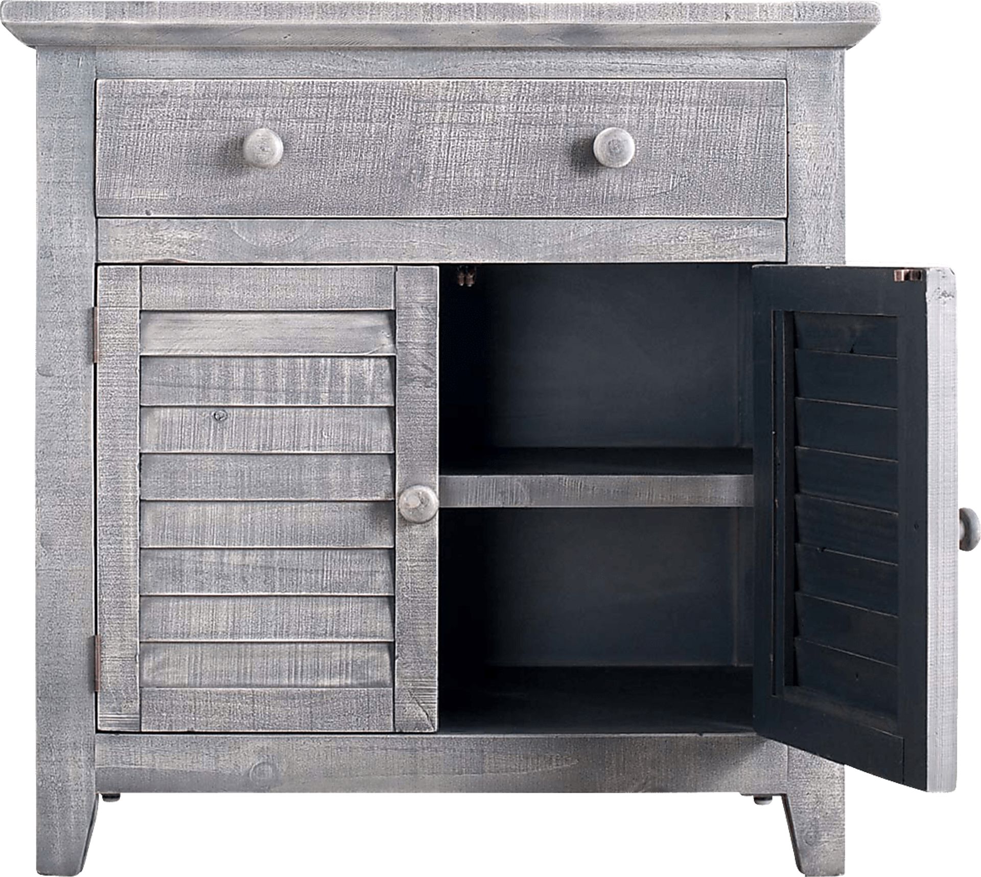 Basilwood Gray Accent Cabinet - Image 2