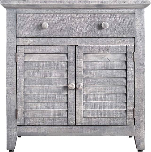 Basilwood Gray Accent Cabinet - Thumbnail - Image 3