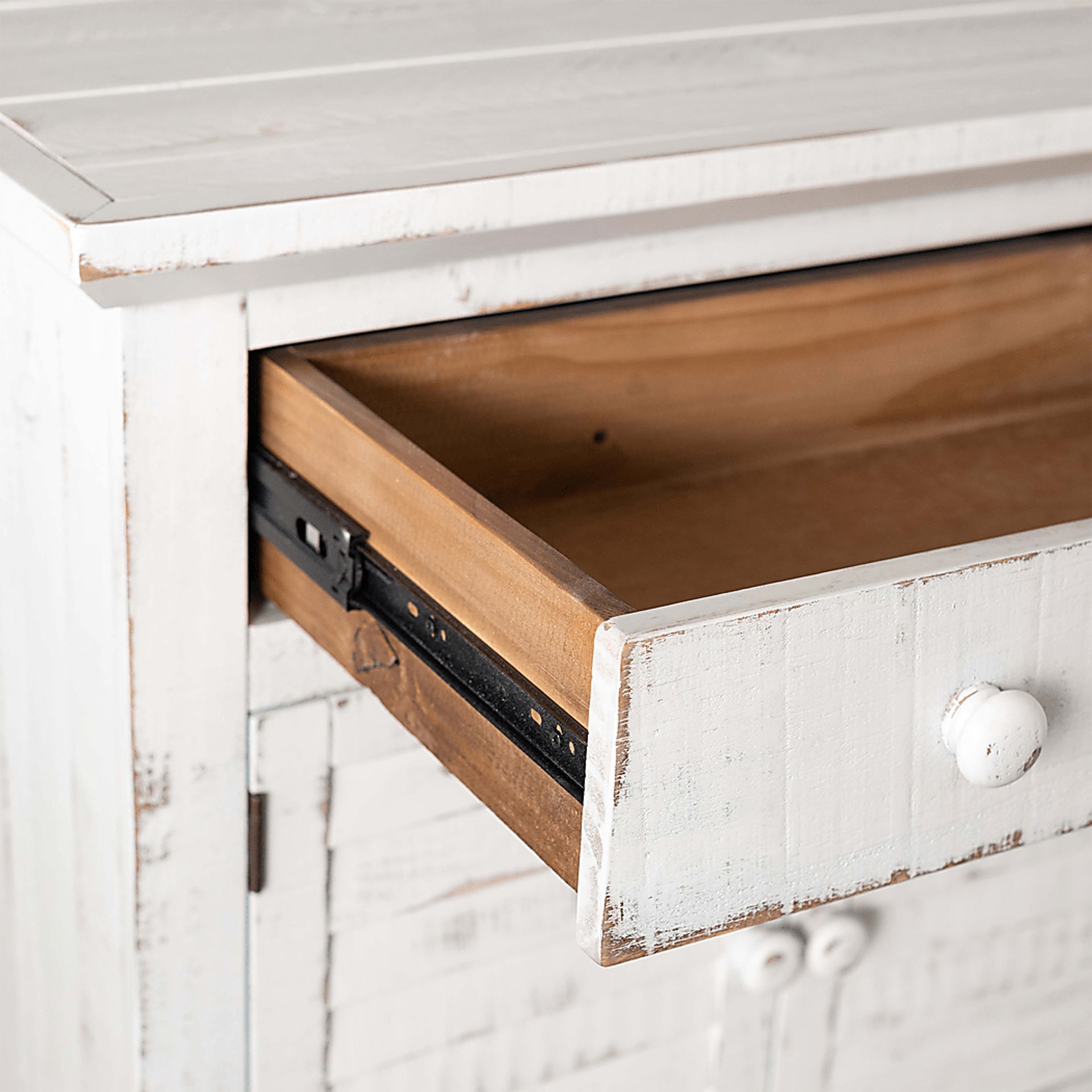 Basilwood White Accent Cabinet - Image 6