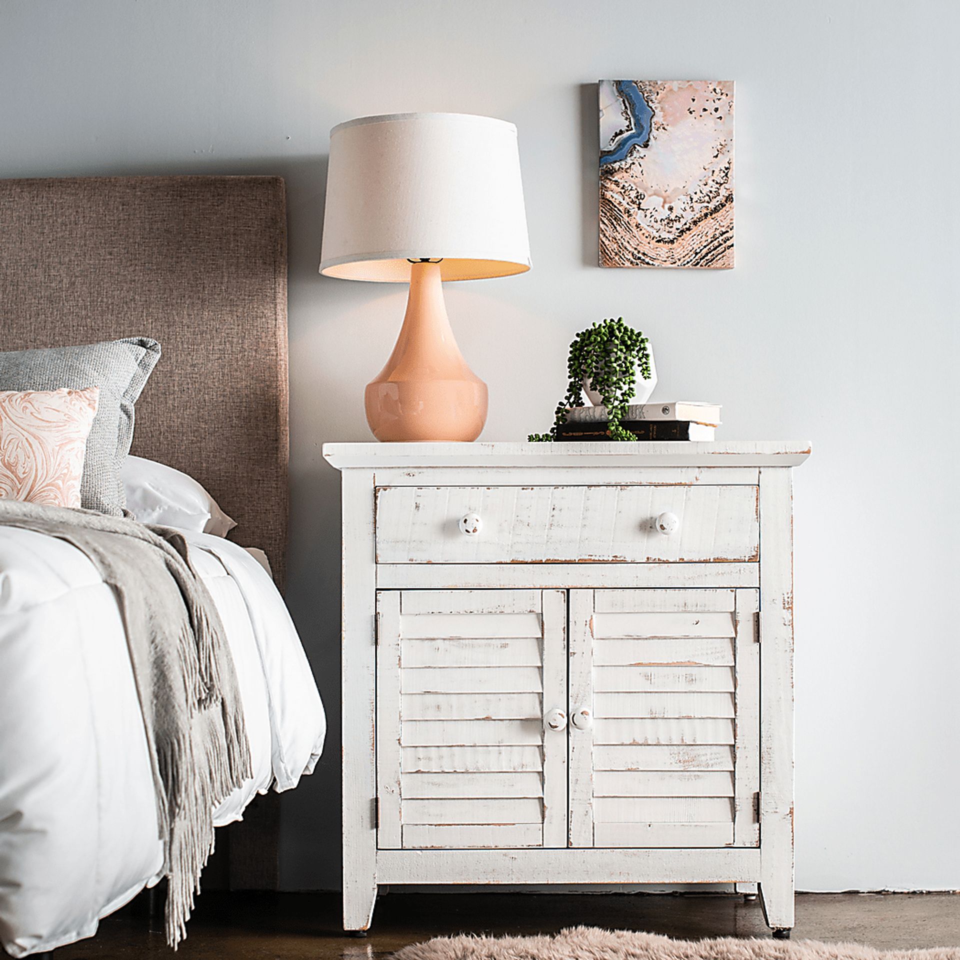 Basilwood White Accent Cabinet - Image 7
