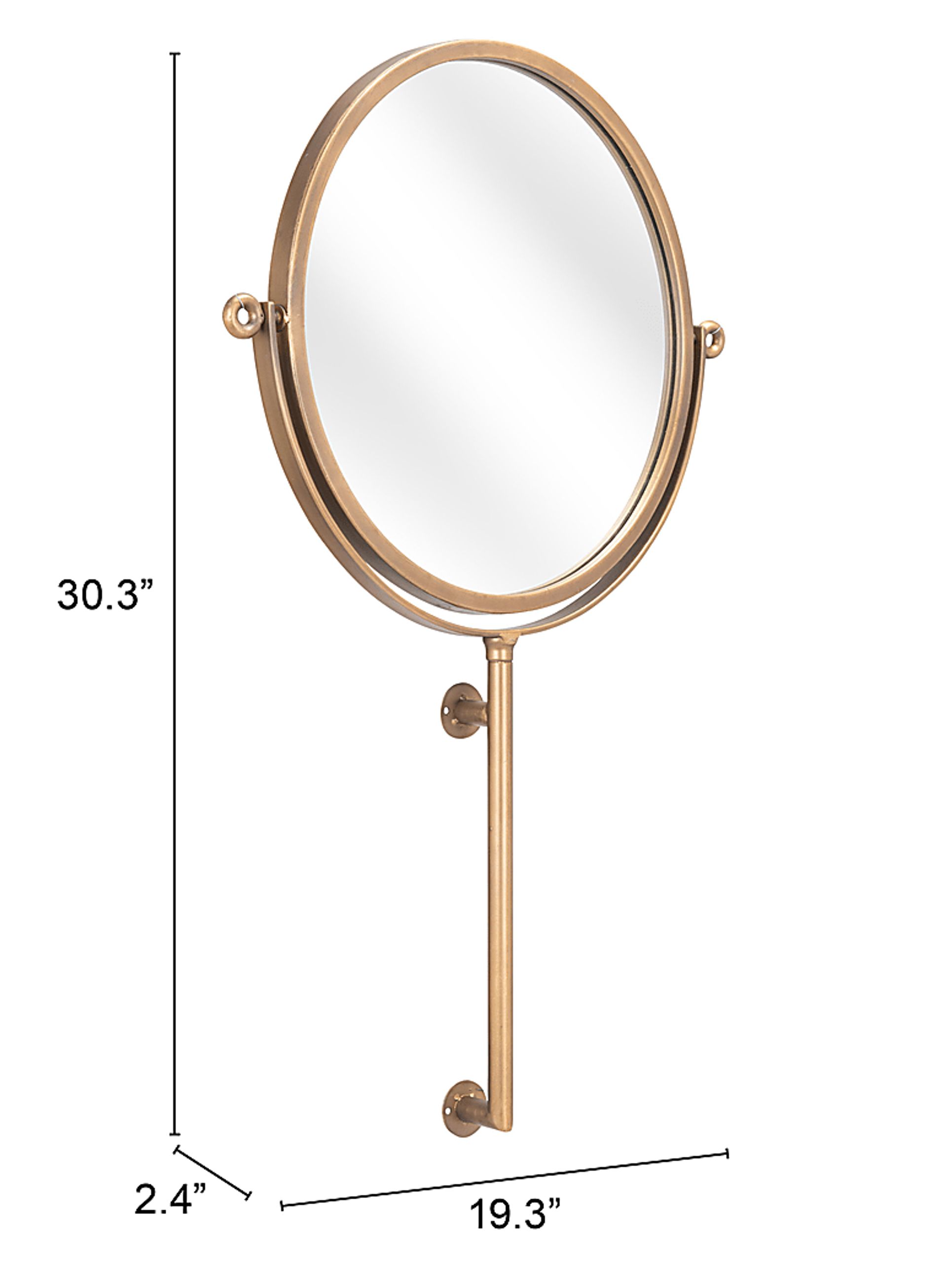 Basine Gold Mirror - Image 8