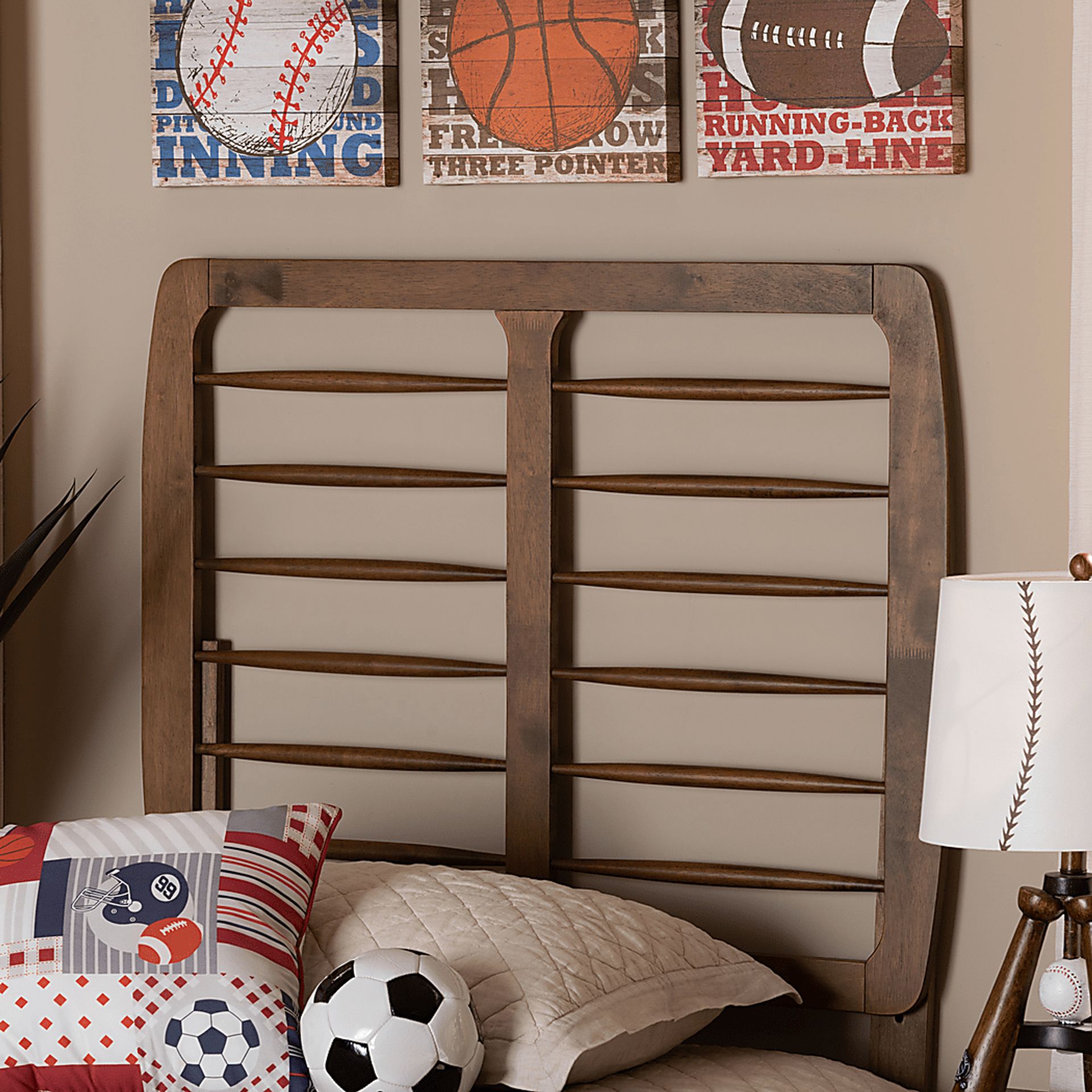 Basinview Brown Twin Headboard - Image 4