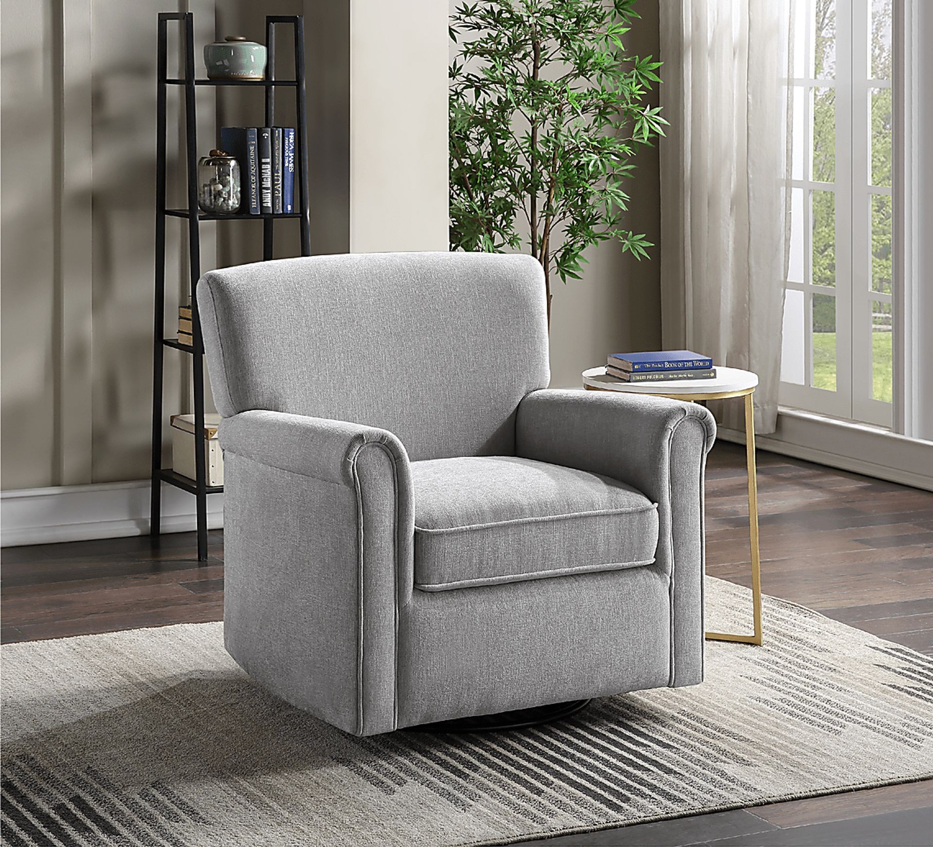 Baslow Blue Accent Chair - Image 3