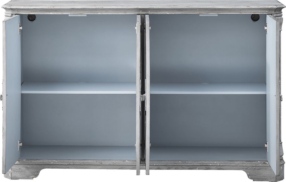 Bassdale Gray Credenza