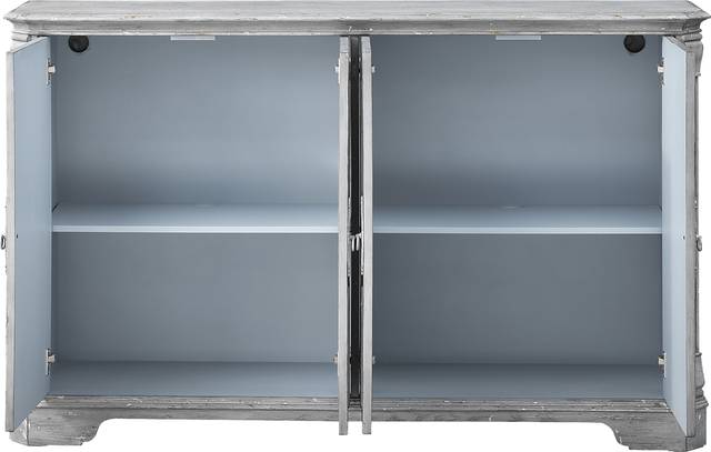 Bassdale Gray Credenza - Thumbnail - Image 3