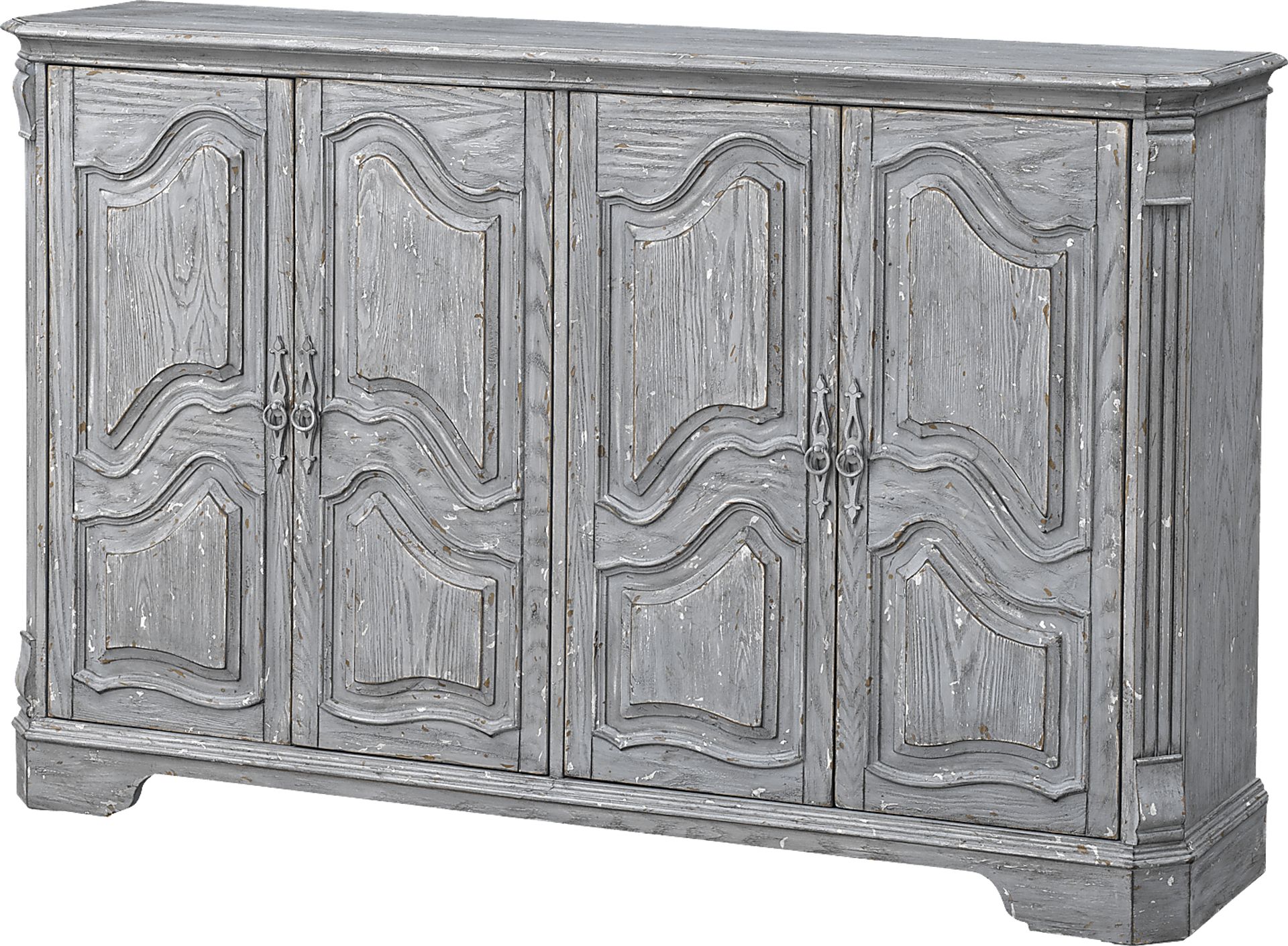 Bassdale Gray Credenza - Image 1