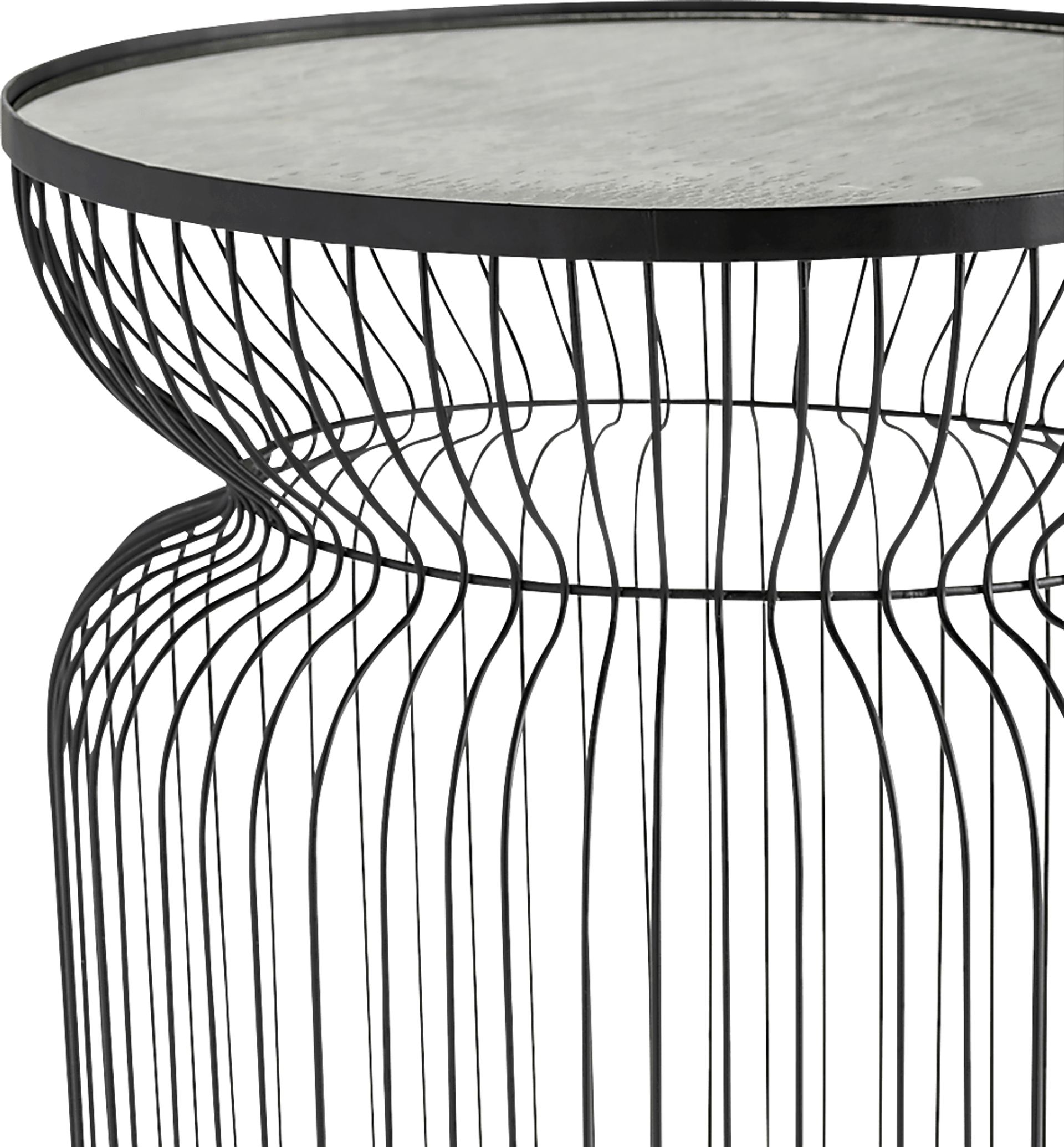 Bassfield Black End Table - Image 2