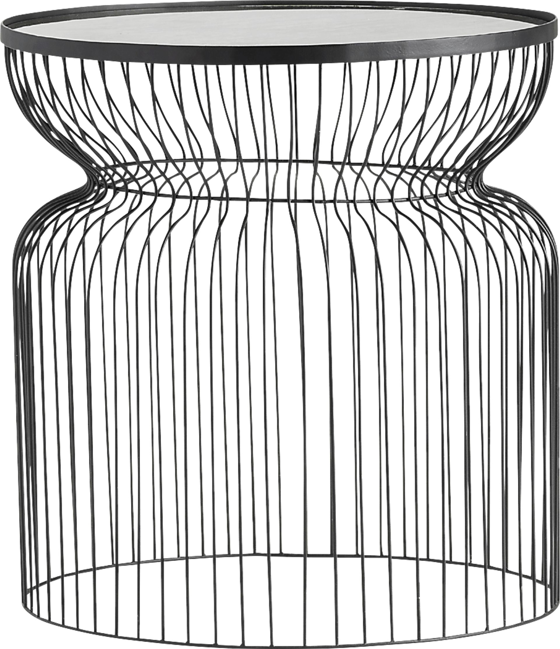 Bassfield Black End Table - Image 1