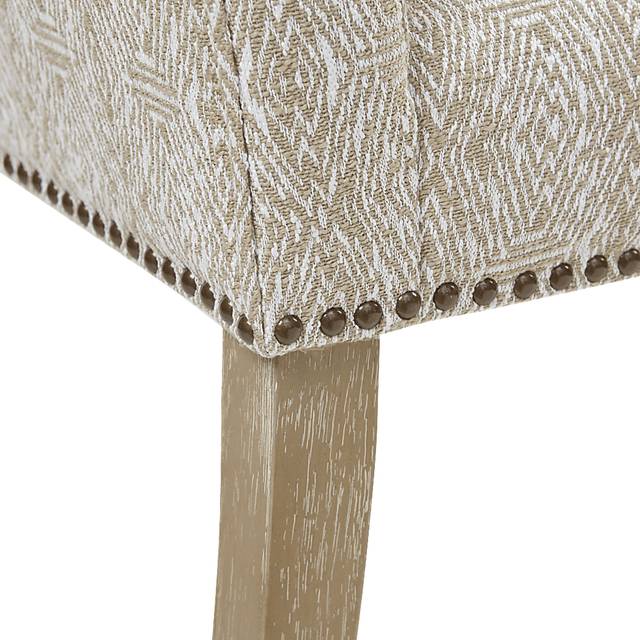 Bastgone Taupe Accent Bench - Thumbnail - Image 5