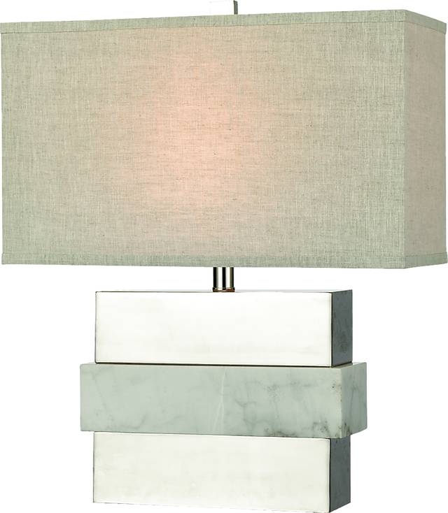 Bastile Shade Silver Lamp - Thumbnail - Image 1