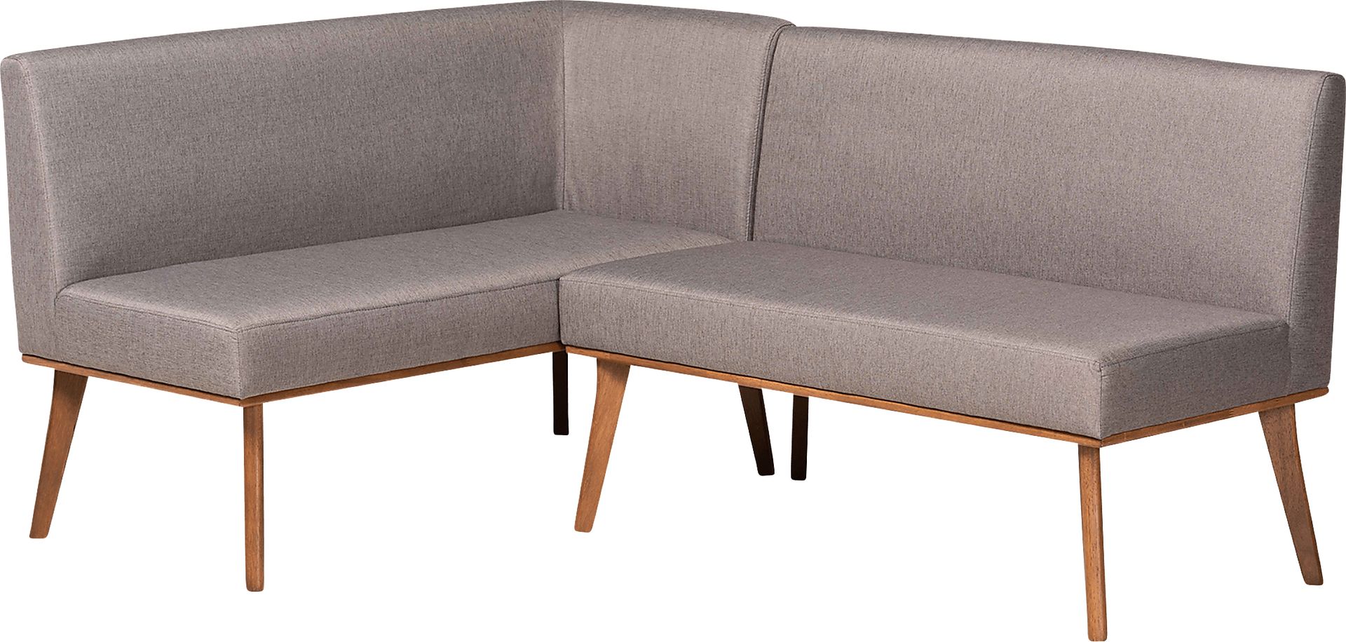Bataan Gray 2 Pc Bench - Image 1
